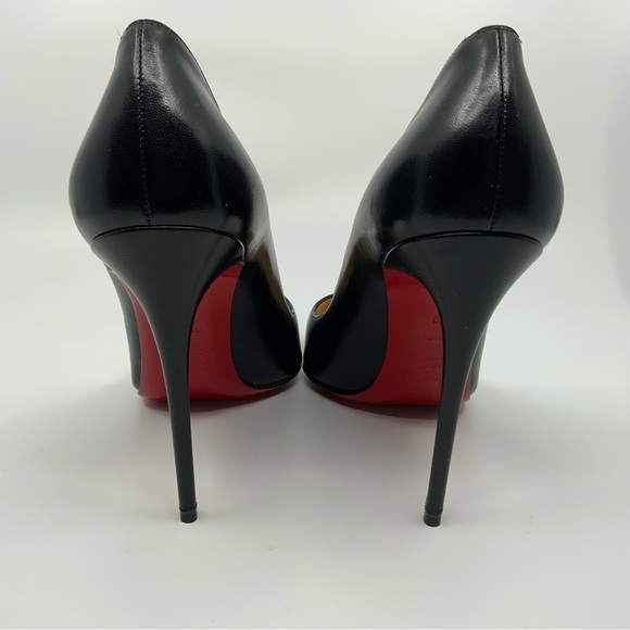 CHRISTIAN Louboutin Pigalle Follies 100 Napa Shiny. - Picture 3 of 10